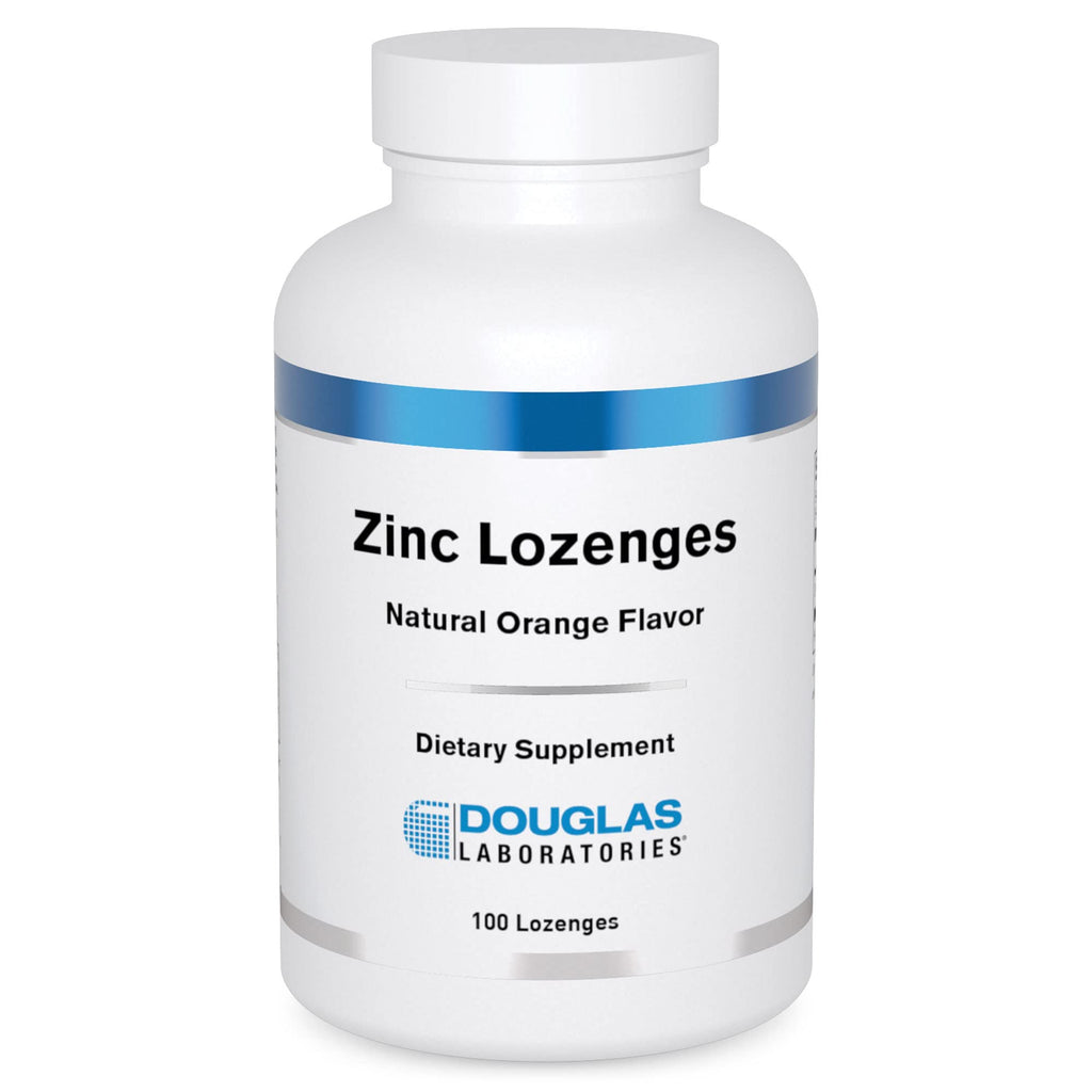 Douglas Laboratories Zinc Lozenges – Immune Support, 10 mg, 100 Lozenges, Natural Orange