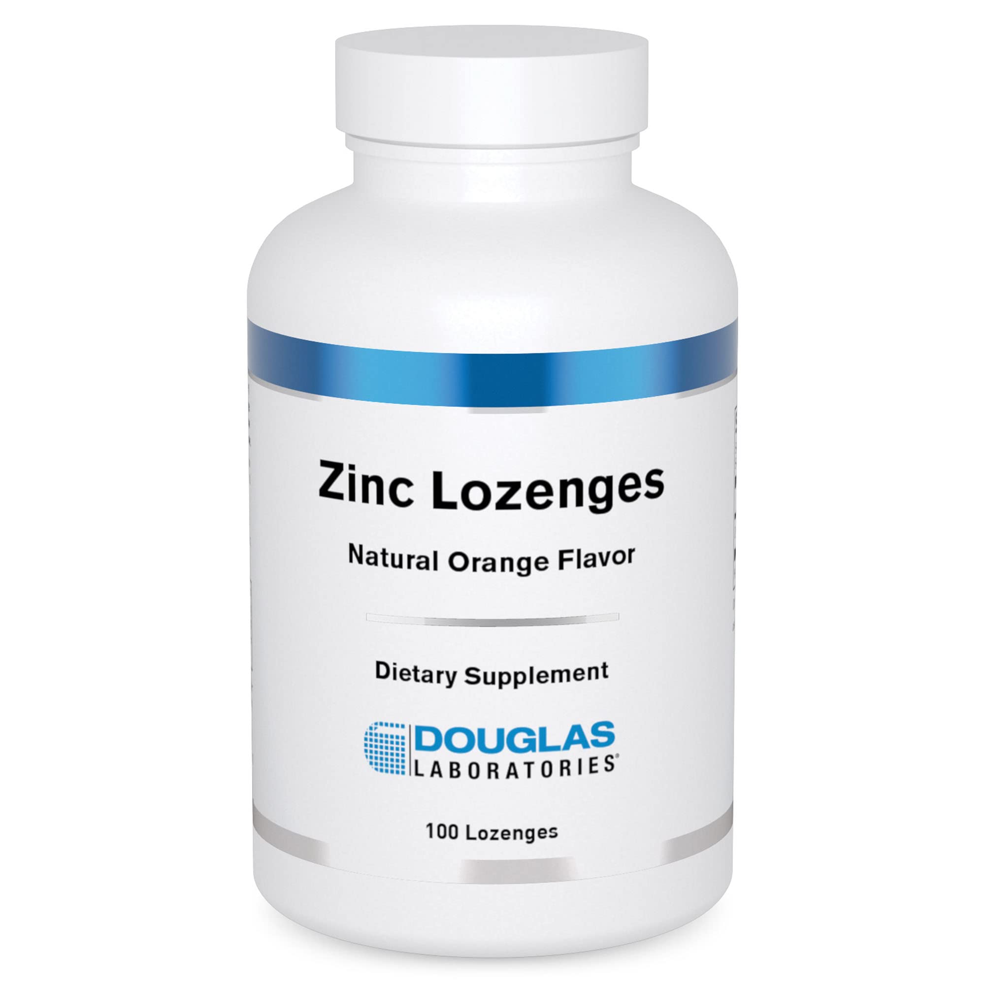 Douglas Laboratories Zinc Lozenges – Immune Support, 10 mg, 100 Lozenges, Natural Orange