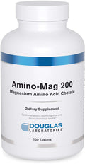 Douglas Laboratories Amino-Mag 200 Magnesium Supplement – 100 Tablets