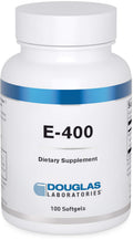 Douglas Laboratories E-400 Vitamin E 100 Capsules – Antioxidant Protection & Cardiovascular Support
