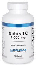 Douglas Laboratories Natural C 1000 mg - Vitamin C for Skin, Blood Vessels, Joints | 100 Tablets