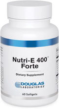 Douglas Laboratories Nutri E-400 Forte - Vitamin E Antioxidant Support | 60 Capsules
