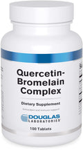 Douglas Laboratories Quercetin Bromelain Complex – Triple Source Antioxidant & Enzyme Formula | 100 Tablets