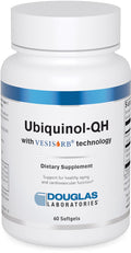 Douglas Laboratories Ubiquinol-QH | CoEnzyme Q10 to Support Healthy Aging and Cardiovascular Function | 60 Softgels