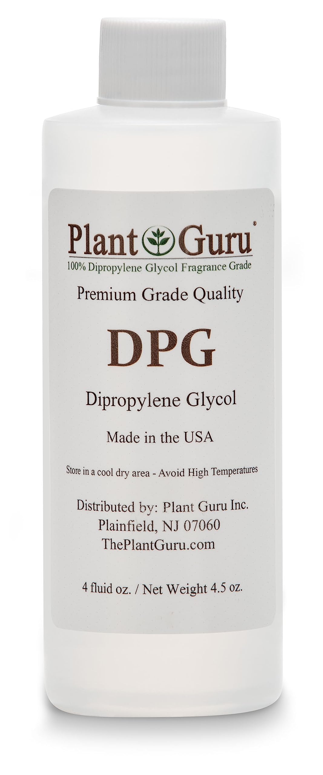 Dipropylene Glycol DPG 4 fl oz – Fragrance Grade Carrier Oil for Incense & Perfume Oils