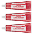 Dr. Bronner’s All-One Toothpaste – Cinnamon, 5 oz, 3-Pack | Fluoride-Free, 70% Organic & Natural