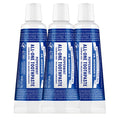 Dr. Bronner’s All-One Toothpaste Peppermint 3-Pack – 1 oz Each, 70% Organic