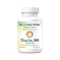 Dr. Clark Niacin 500 (Vitamin B3) Supplement – 500 mg Niacin, 100 Capsules