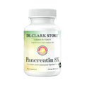 Dr. Clark Pancreatin 8X Enzyme Supplement 500mg – Digestive Enzymes for Protein, Fat & Carbs Support | 100 Gelatin Capsules