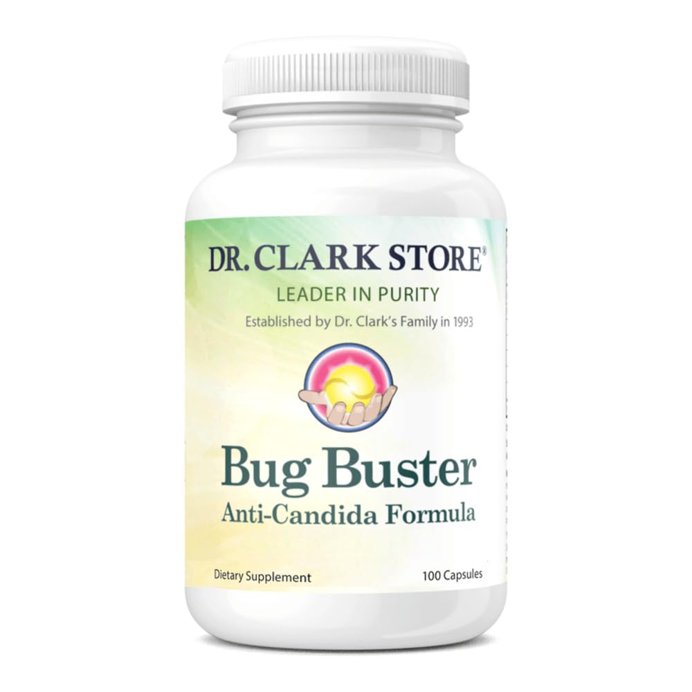 Dr Clark Store Bug Buster Anti-Candida – 620mg, 100 Capsules