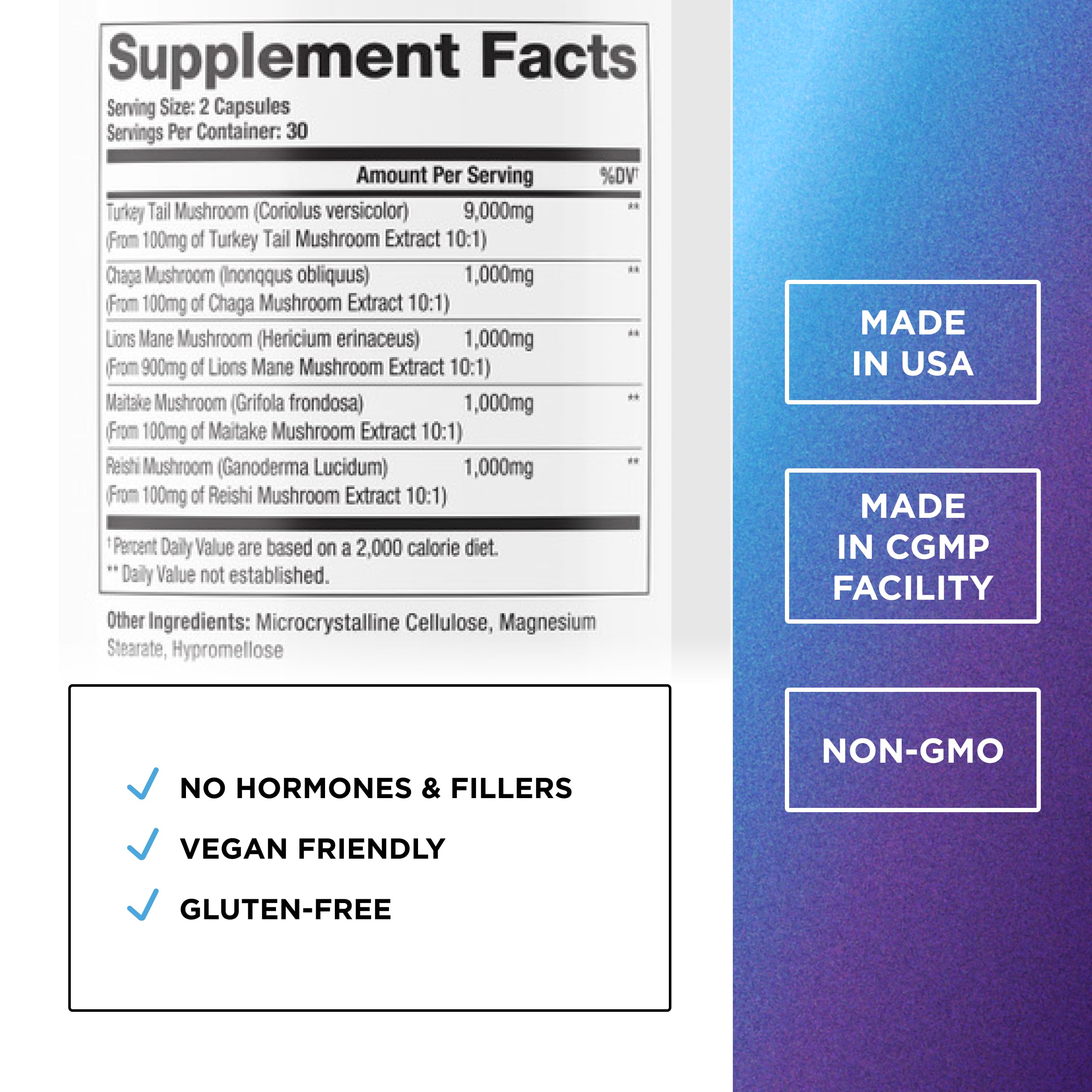 Dr. Emil Nutrition Elite Turkey Tail Twin Pack | Immune & Gut Health