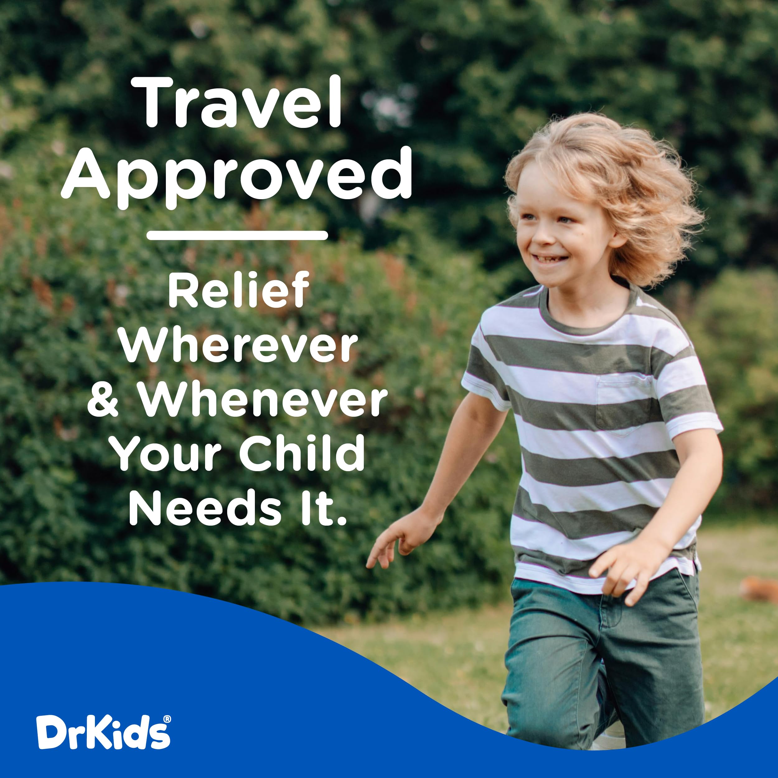 Dr. Kids Children's Allergy Relief with Diphenhydramine | Pre-Measured Vials, Mixed Berry