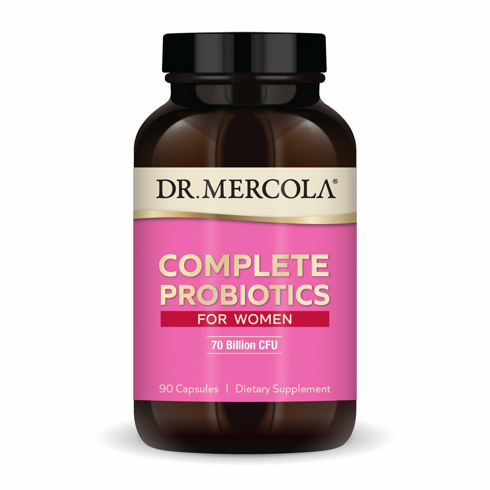 Dr. Mercola Complete Probiotics for Women – Gut, Vaginal & Immune Health (90 Capsules)