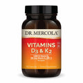 Dr. Mercola D3 & K2 Vitamin Supplement – Immune, Brain, Cardiovascular & Bone Support | 90 Capsules