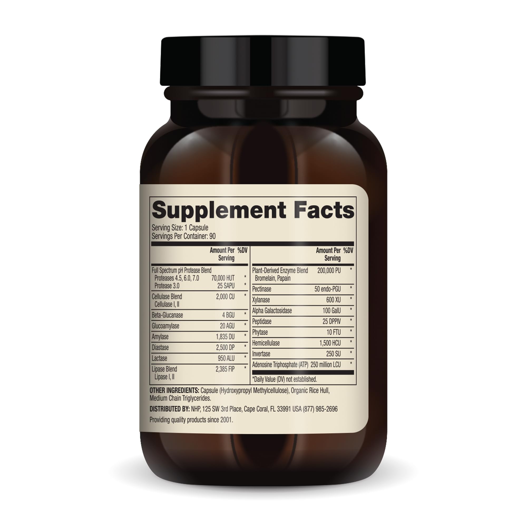 Dr. Mercola Full Spectrum Enzymes – 22 Enzymes | Digestive & Immune Support | Non-GMO, Gluten-Free & Soy-Free | 90 Capsules (3 Pack)