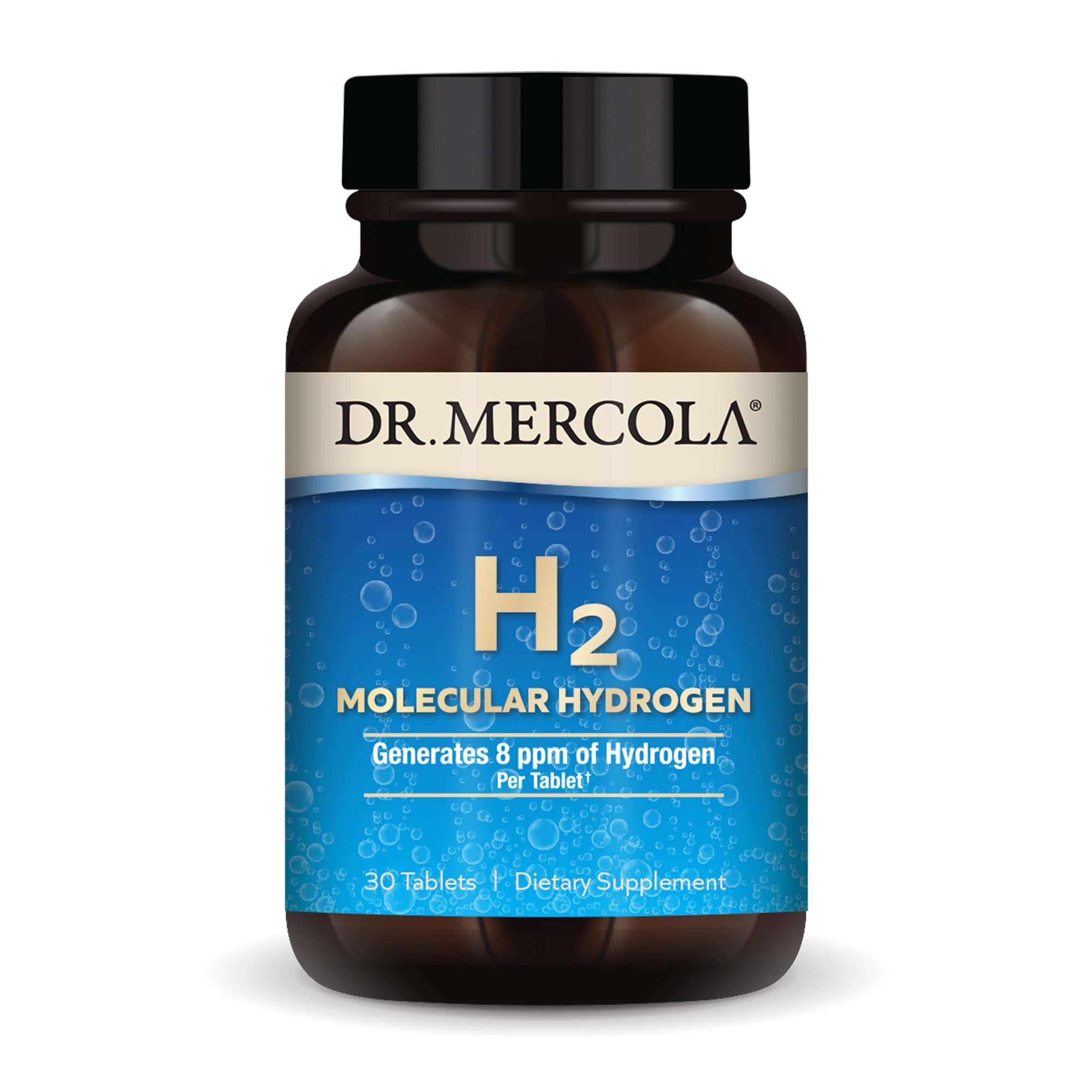 Dr. Mercola H2 Molecular Hydrogen - Supports Healthy Aging, Cellular Energy & Brain Health