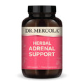 Dr. Mercola Herbal Adrenal Support - 90 Servings (180 Capsules) | Mood & Stress Management, Non-GMO