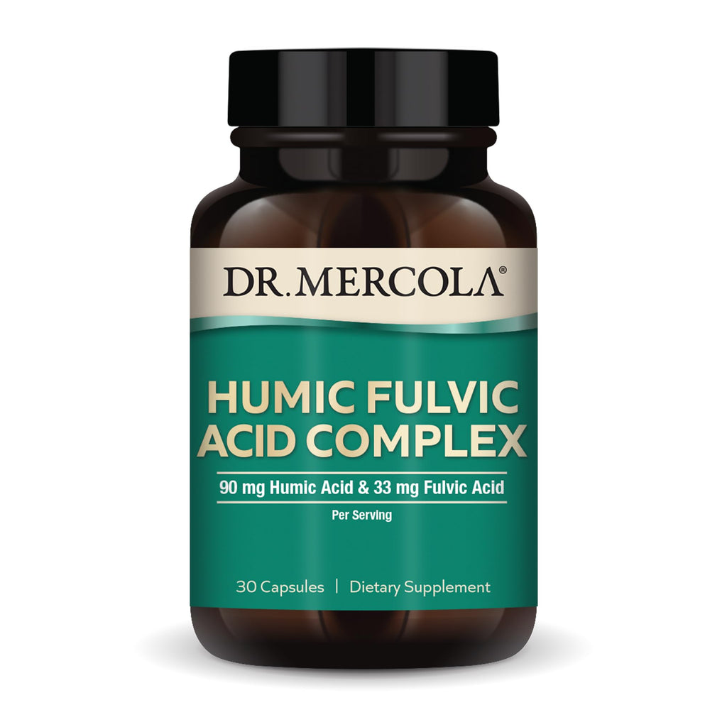 Dr. Mercola Humic Fulvic Acid Complex - Gut Health & Immune Support | 30 Servings