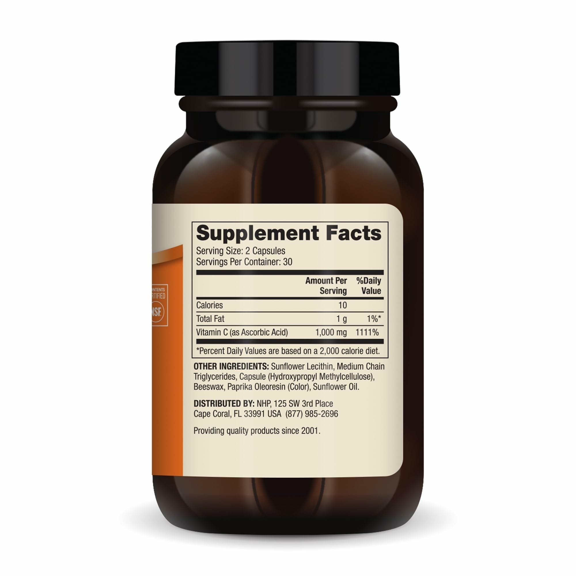 Dr. Mercola Liposomal Vitamin C – Brain, Heart, Eye & Immune Support | 1,000 mg, Non-GMO, Gluten-Free & Soy-Free | 60 Capsules (30 Servings)