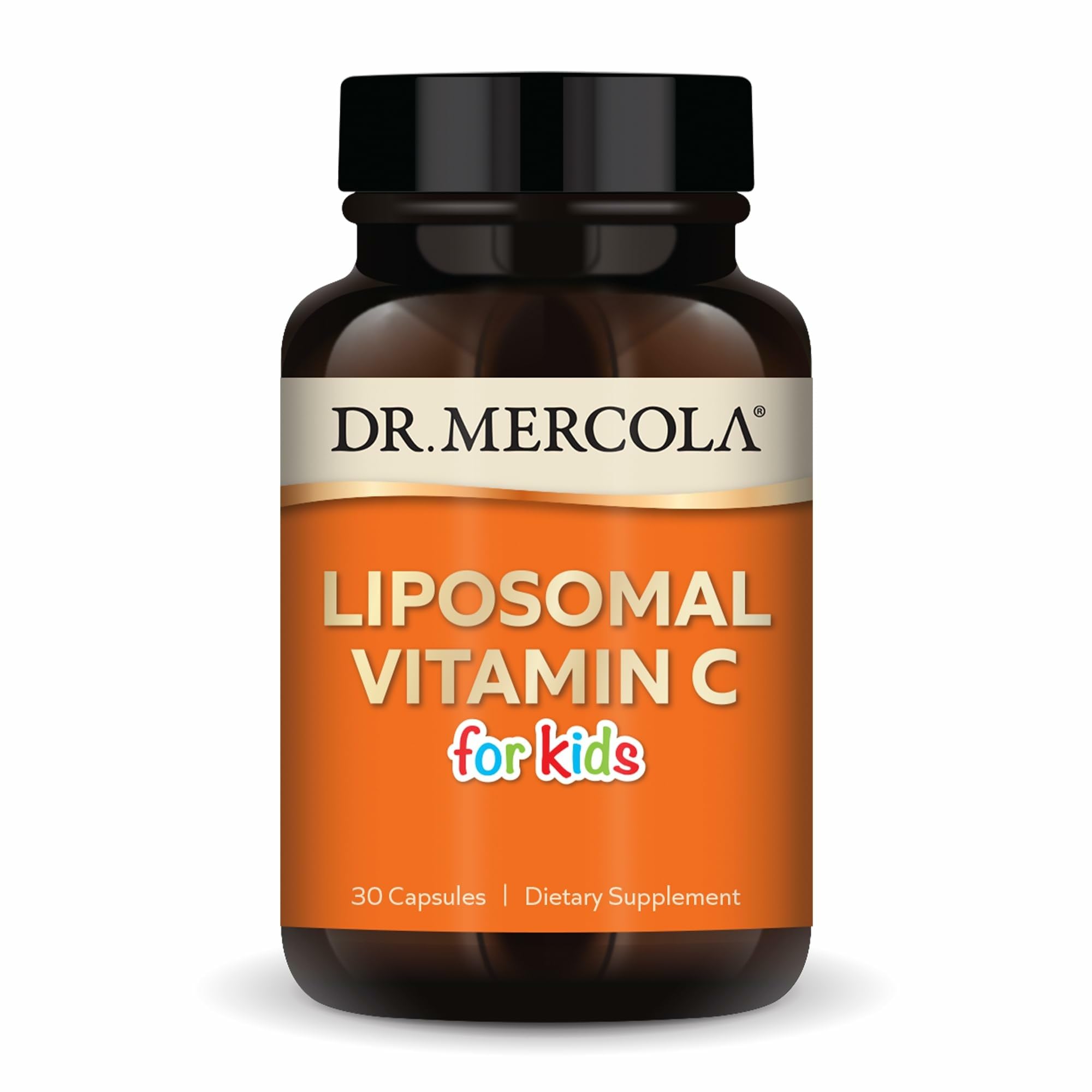 Dr. Mercola Liposomal Vitamin C for Kids - 125 mg - Immune & Brain Support