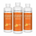 Dr. Mercola Liposomal Vitamin C – 1,000 mg per Serving, Citrus Vanilla (450 mL) | 3 Pack
