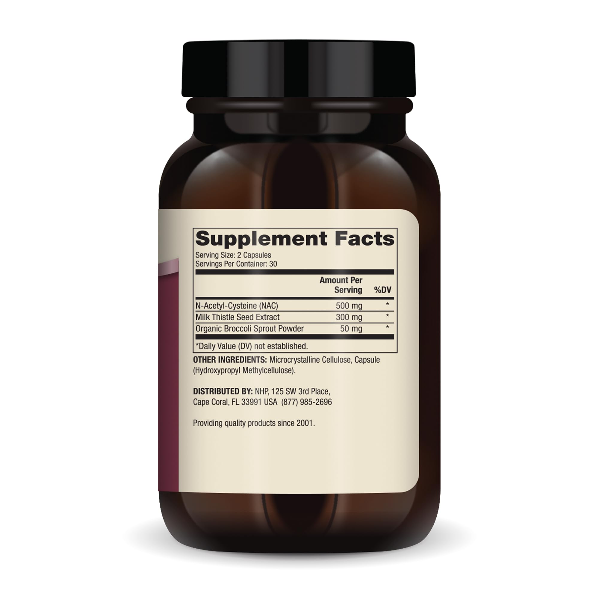 Dr. Mercola NAC with Milk Thistle – Detox Support, 500 mg NAC, 60 Capsules, Non-GMO, Gluten & Soy Free
