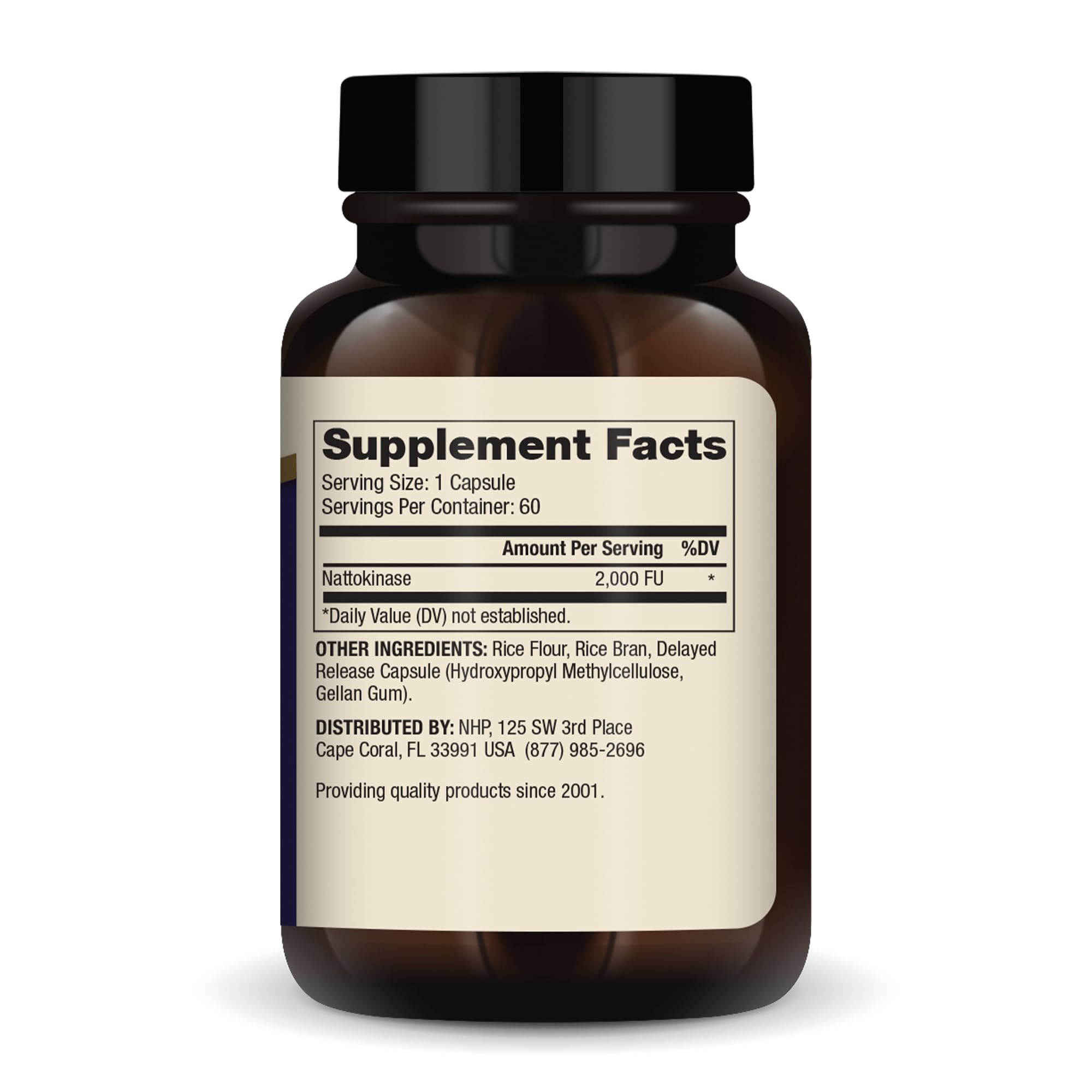 Dr. Mercola Nattokinase Delayed Release – 2,000 FU, 60 Servings