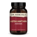 Dr. Mercola Organic Astaxanthin 12 mg – 90 Capsules | Organic Microalgae Extract, Non-GMO, Gluten-Free, Soy-Free