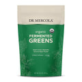 Dr. Mercola Organic Fermented Greens - 90 Servings, 9.5 oz - Certified Organic, Non-GMO, Soy-Free, USDA Organic
