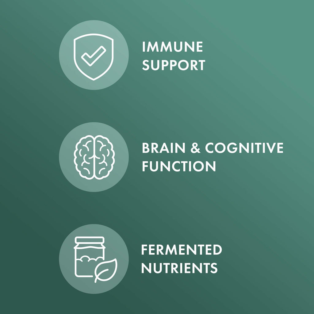 Dr. Mercola Organic Fermented Mushroom Complex - Immune & Cellular Health - 90 Capsules (30 Servings) - Non-GMO & Gluten-Free