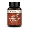 Dr. Mercola Organic Reishi Mushroom Extract – Immune Support, USDA Organic, Non-GMO, 30 Servings