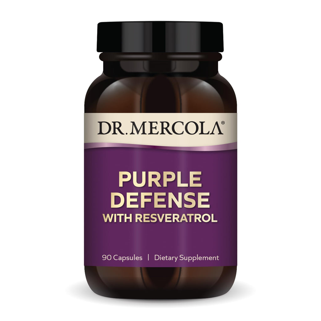 Dr. Mercola Purple Defense - High-Potency Antioxidant Support - 90 Capsules