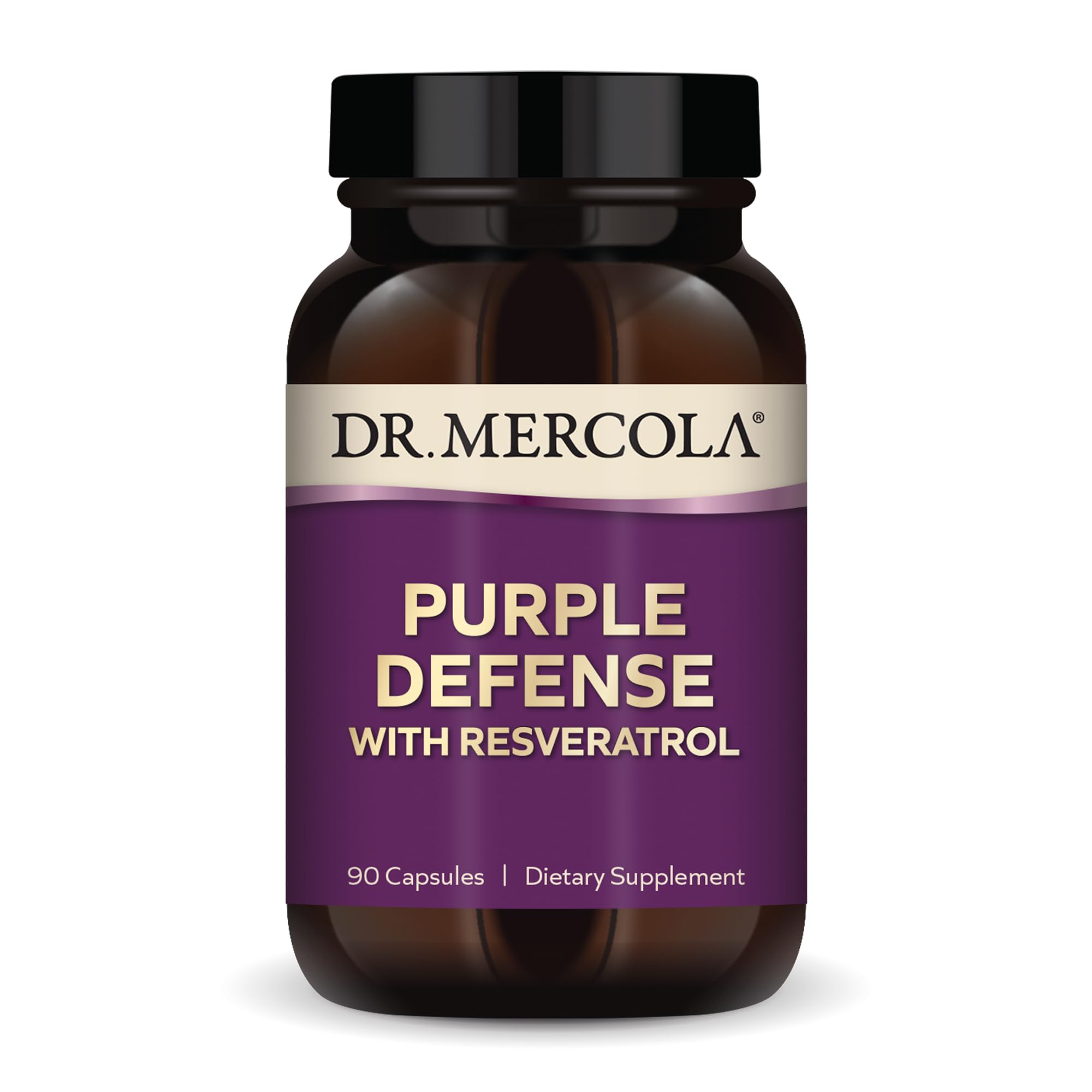 Dr. Mercola Purple Defense - High-Potency Antioxidant Support - 90 Capsules
