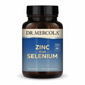 Dr. Mercola Zinc Plus Selenium - Immune & Brain Support - GMO-Free Gluten-Free - 30 Capsules