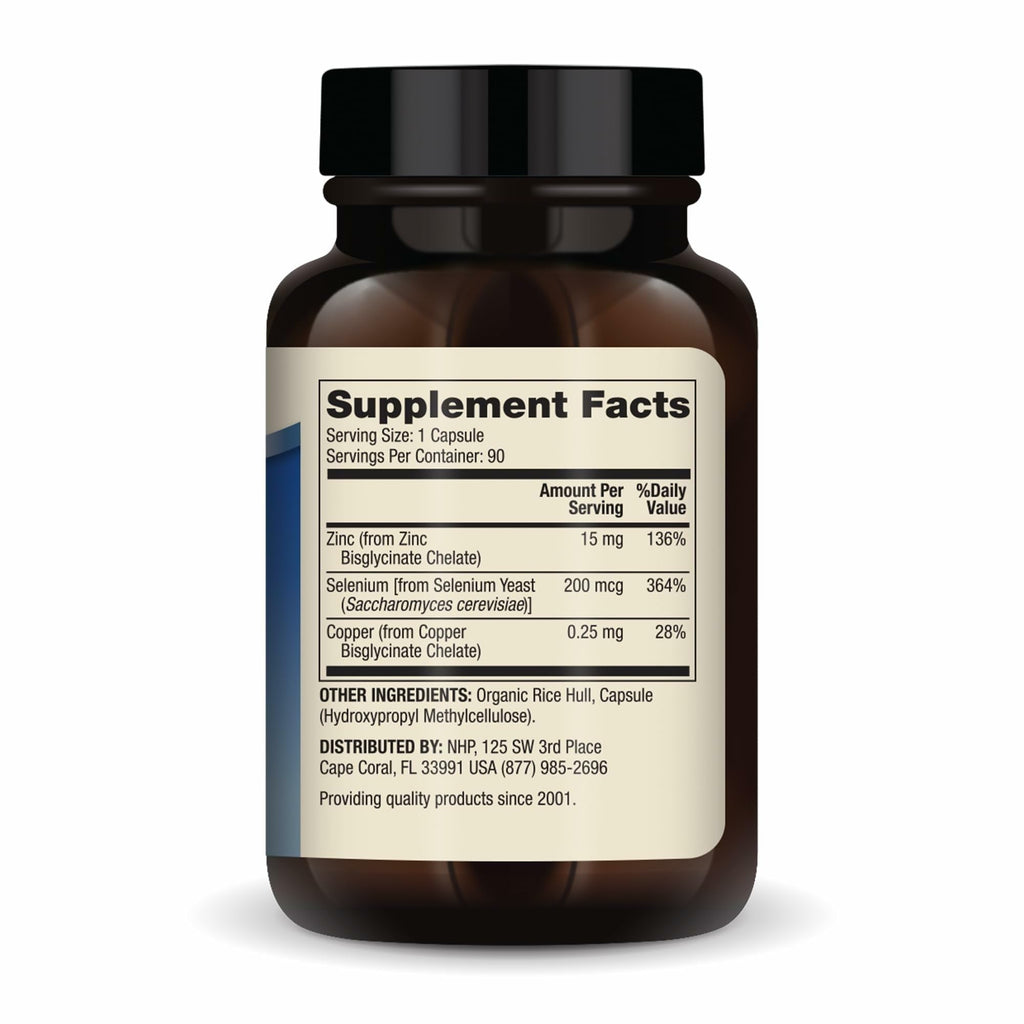 Dr. Mercola Zinc Plus Selenium – Immune & Brain Support – 90 Servings