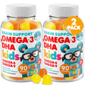 DR. MORITZ Omega 3 Kids Gummies (180 Count) – Vegan, No Fish Oil, Gluten-Free