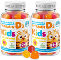 DR. MORITZ Vitamin D Gummies 2000 IU – 2-Pack (120 Count) – Vegetarian & Gelatin-Free