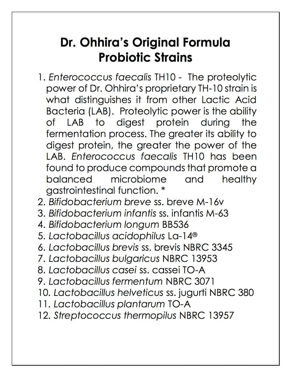 Dr. Ohhira’s Probiotics Original Formula - 3-Year Fermented Prebiotics, 30 Capsules
