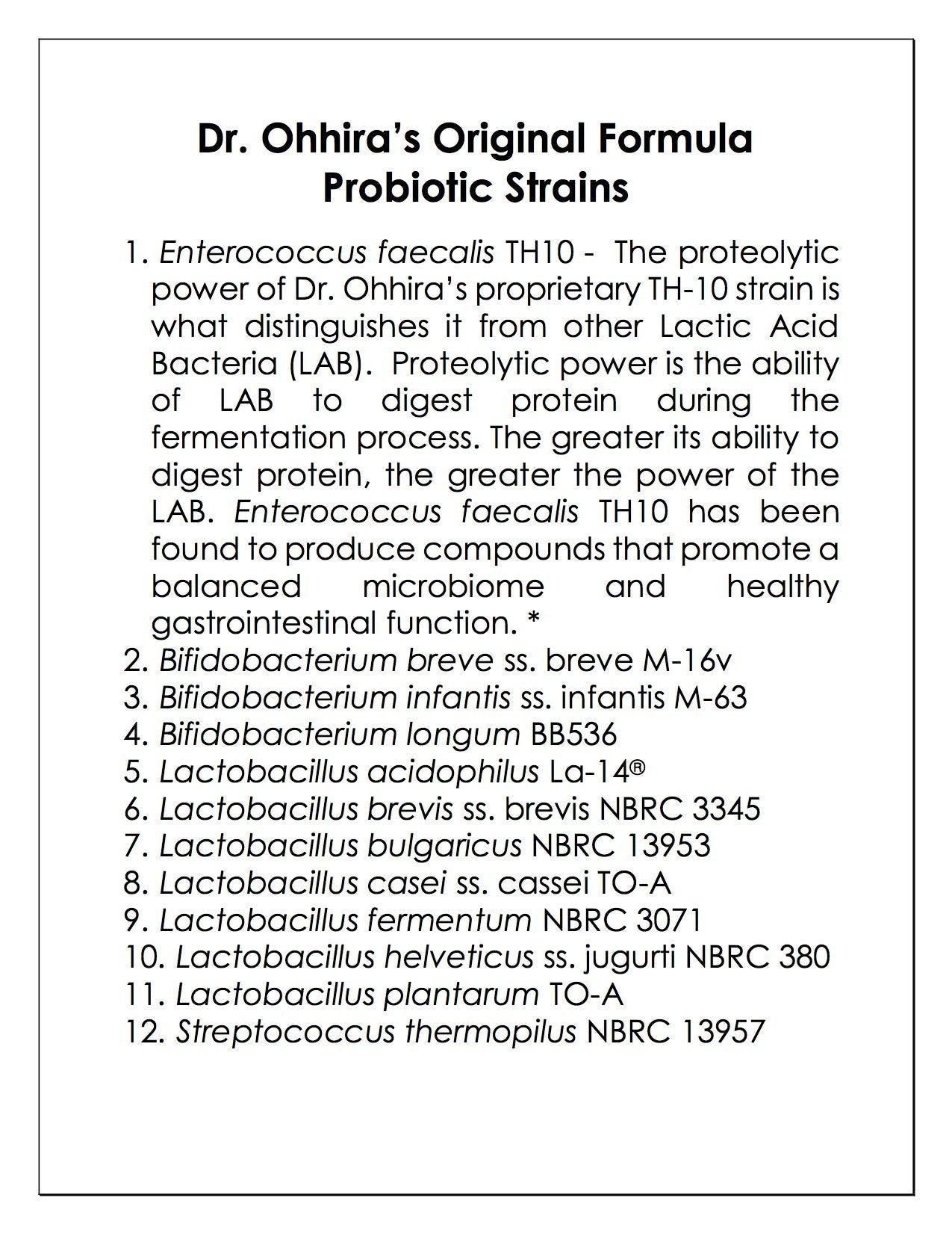 Dr. Ohhira’s Probiotics Original Formula - 3-Year Fermented Prebiotics, 30 Capsules