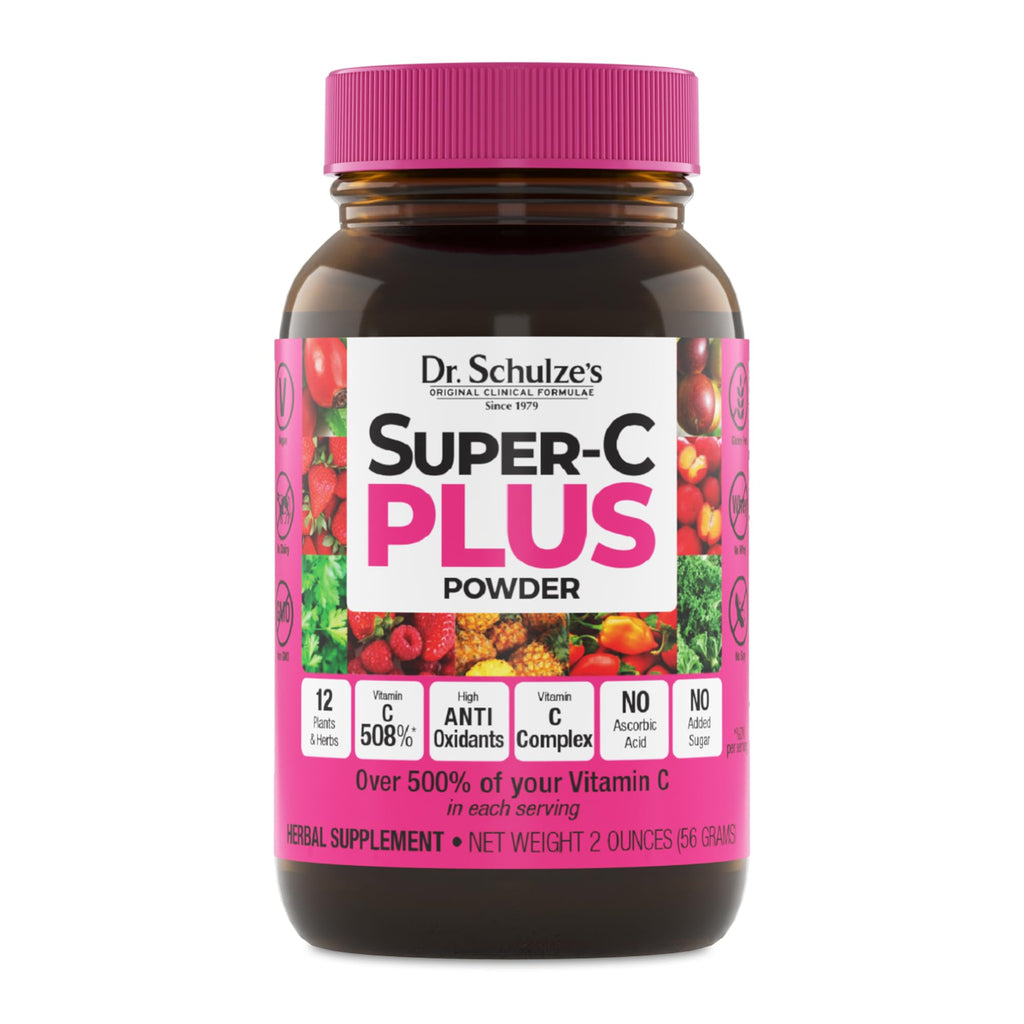Dr. Schulze's Super-C Plus: Vitamin C for Immunity & Skin Health