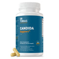 Dr. Tobias Candida Support – Gut Flora Balance Complex with Oregano, Caprylic Acid, Enzymes & Probiotics | 60 Capsules