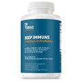 Dr. Tobias Deep Immune Probiotics & Prebiotics – Dual Action Digestive & Immune Support, 180 Capsules