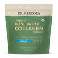 Dr. Mercola Organic Bone Broth Collagen Powder – Supports Bone Health & Muscle Growth | USDA Organic, Non-GMO, Gluten-Free & Dairy-Free – Vanilla