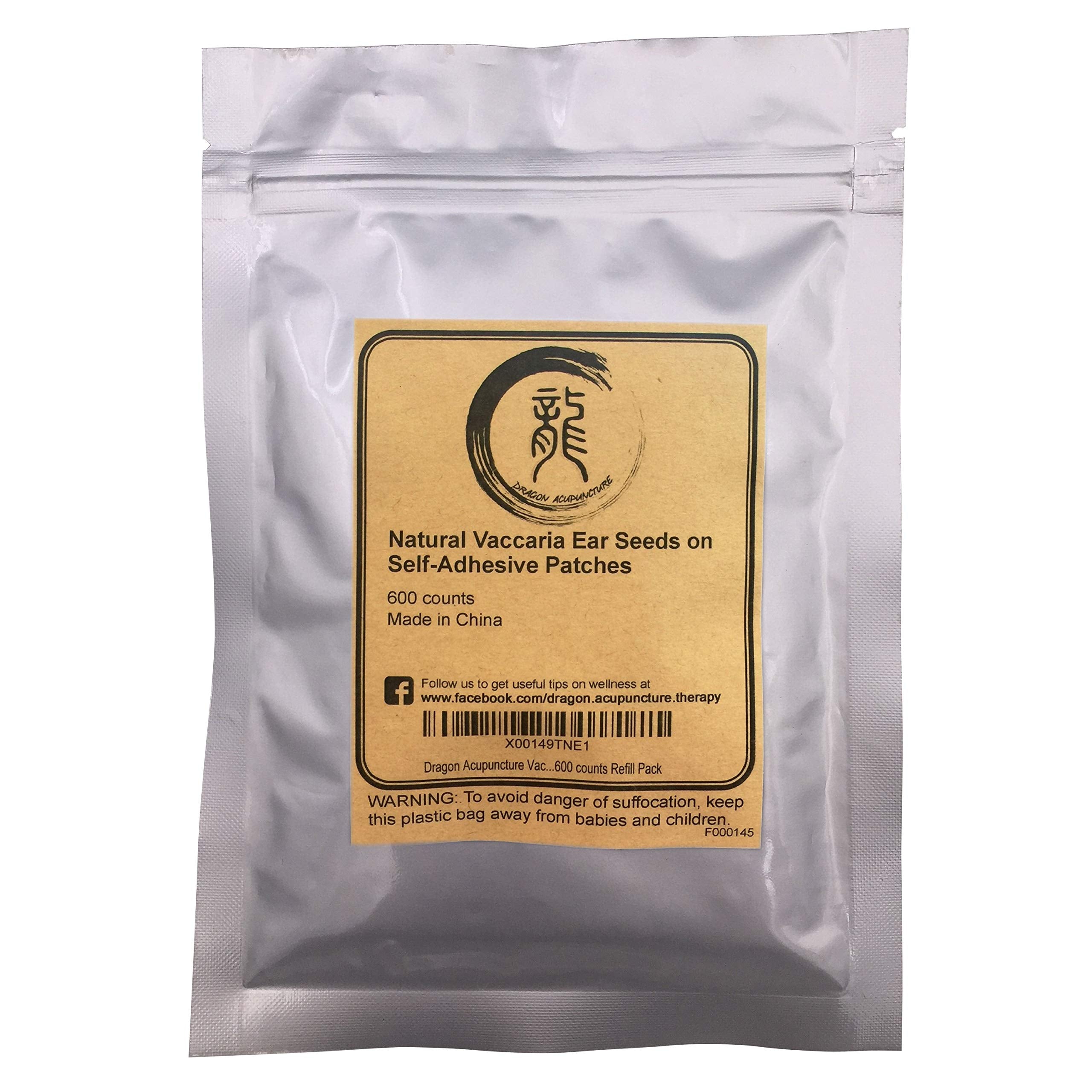 Dragon Acupuncture Ear Seeds 600 Counts Refill Pack