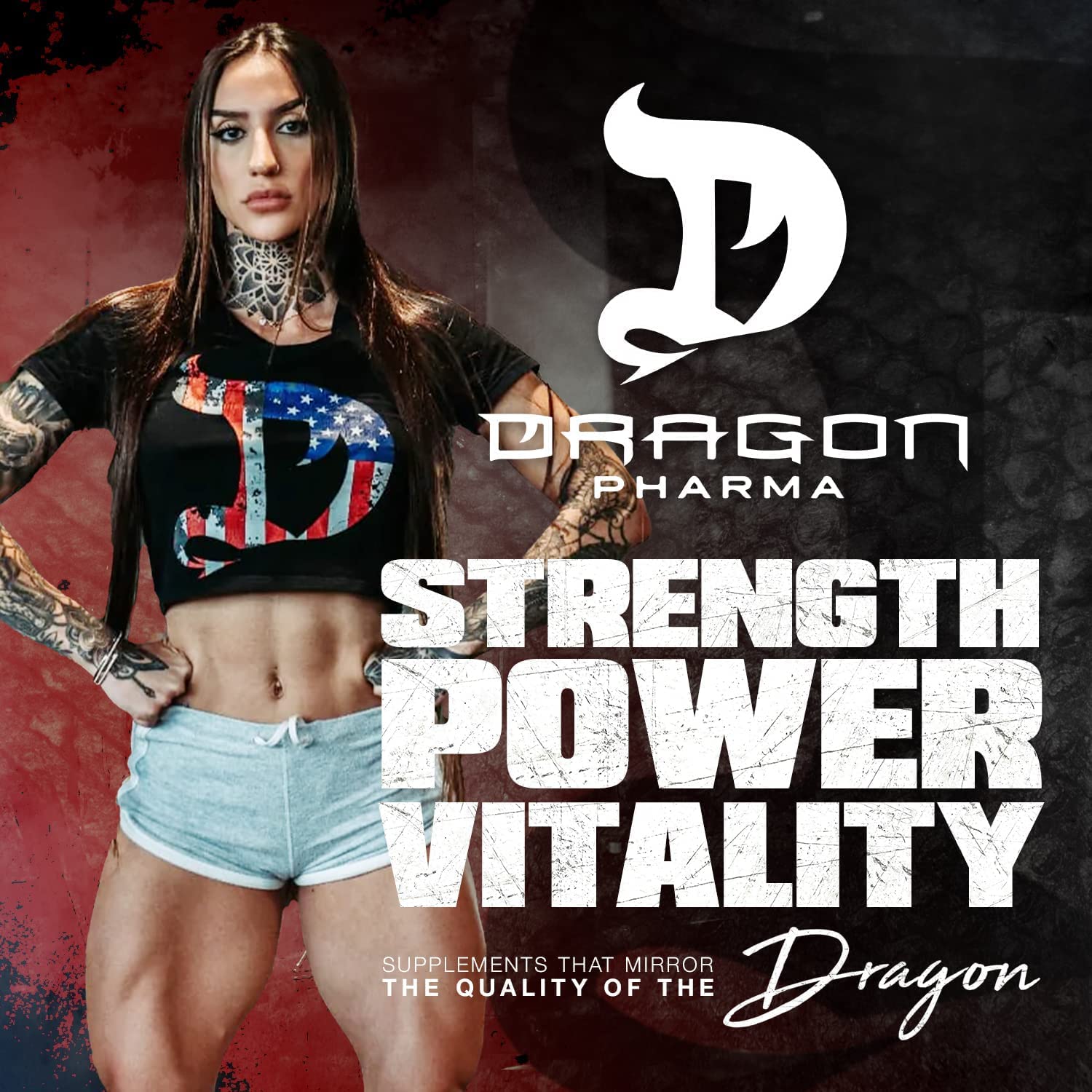 Dragon Pharma ATP Force – Enhanced Creatine System (30 Servings, Strawberry Lemonade)