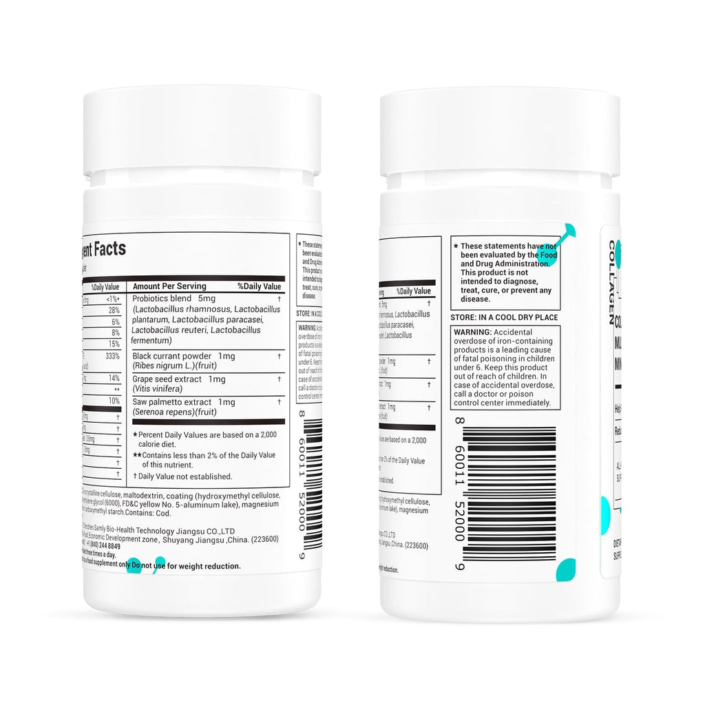 DrBioCare Collagen Peptides for Women – Beauty Vitamin & Mineral Supplement