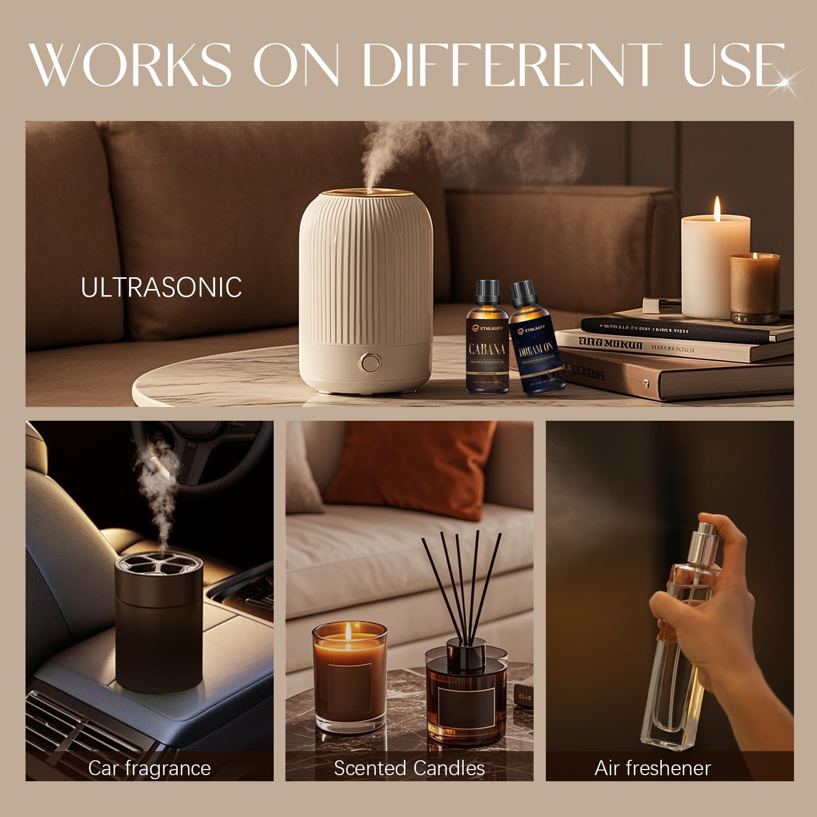 Hotel Diffuser Oil Dream On Scent – Luxury Aromatherapy 100mL