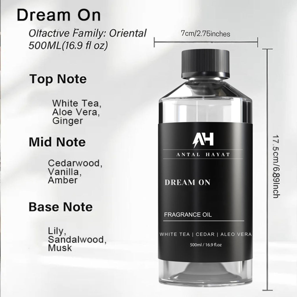 Antal Hayat Dream On 500mL Essential Oil Blend | Luxury Aromatherapy