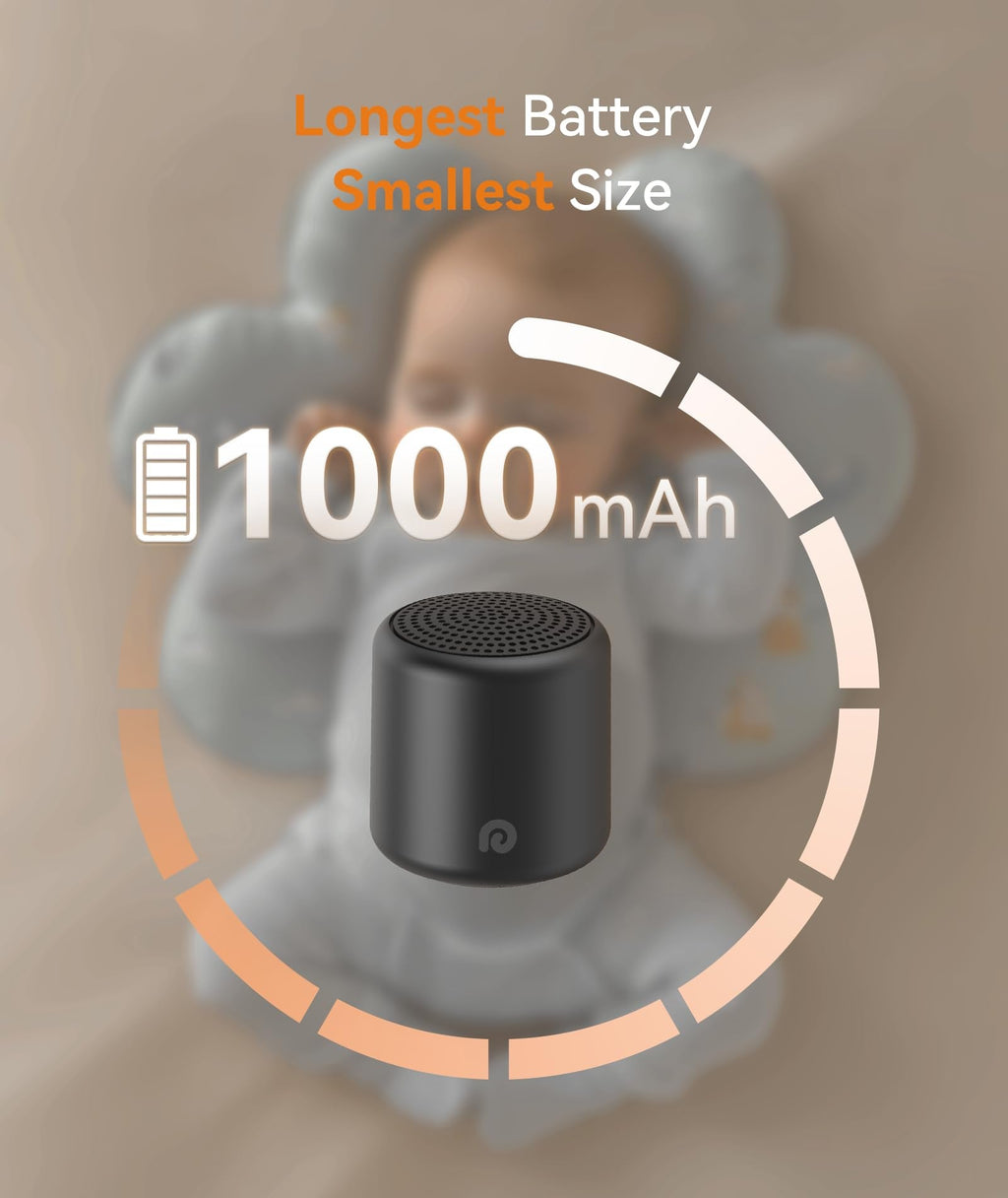 Dreamegg Travel Sound Machine — Ultra-Portable Sleep Aid with 16 Nature Sounds