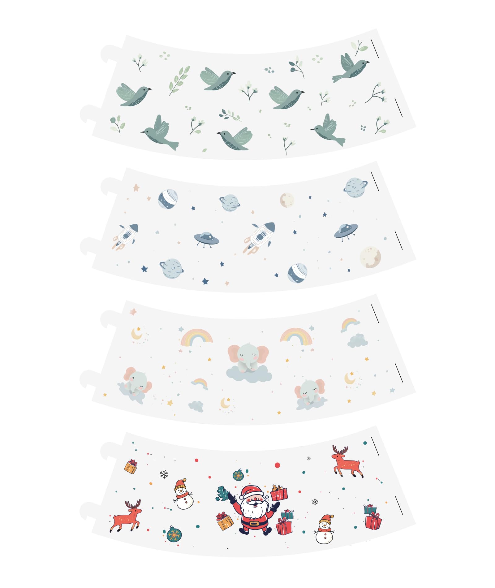 Dreamegg Nite 1 Coverlets – Four Cartoon Designs for Kids Sleep
